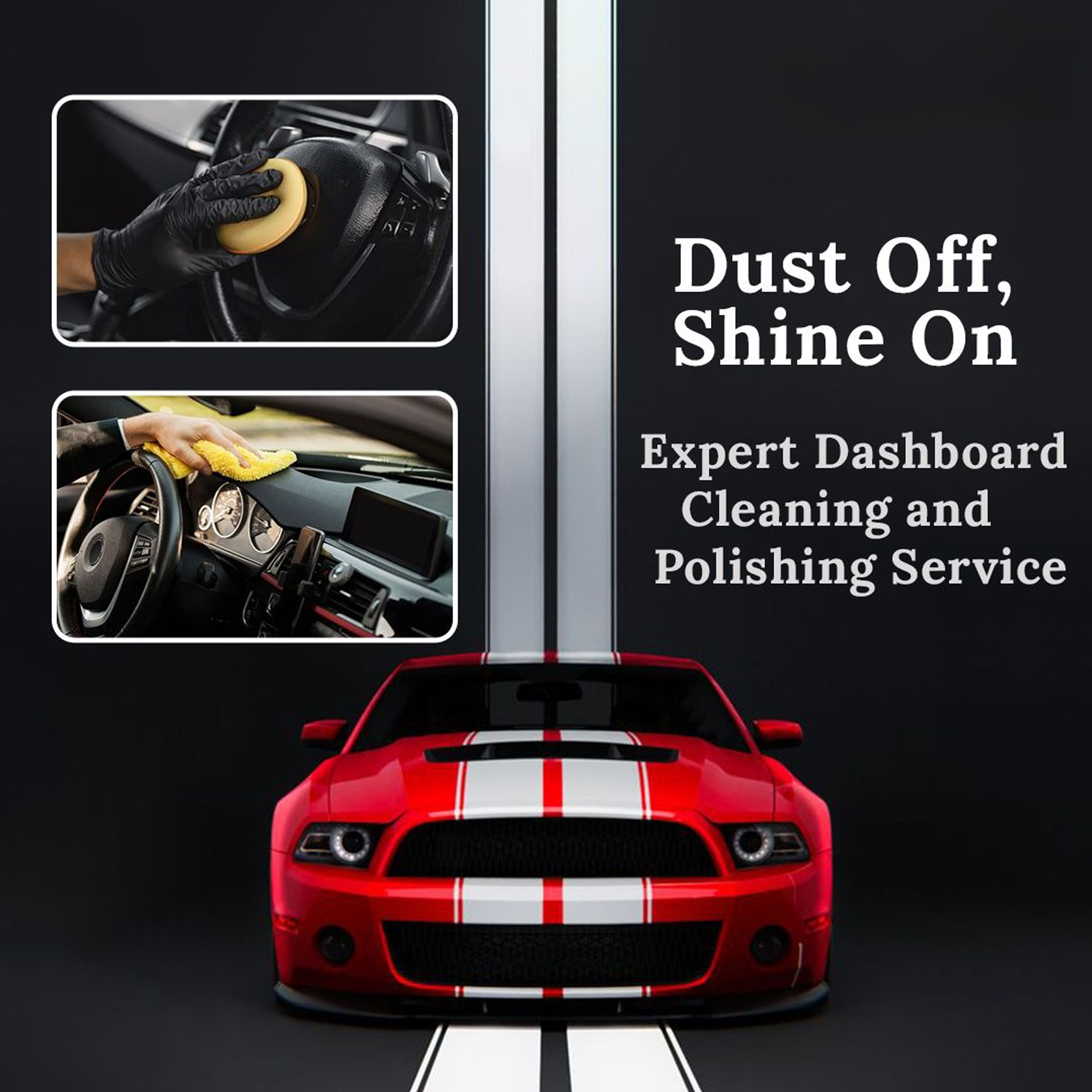 Auto Cosmic Dashboard Polish – Premium Interior Dashboard Shiner & Protectant for Cars, SUVs & Commercial Vehicles (500ml)