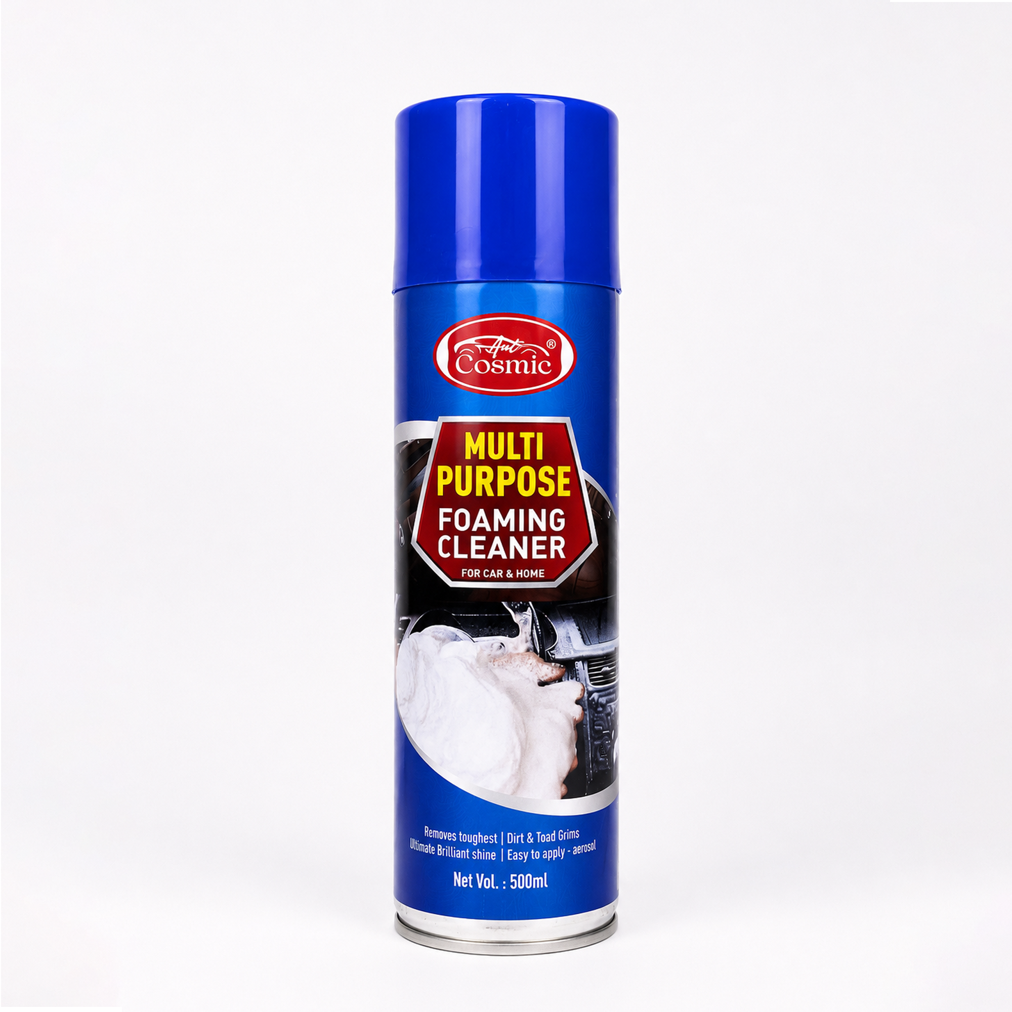 Auto Cosmic Multi Purpose Foaming Cleaner Spray – Powerful Interior & Exterior Cleaning Foam for Car, Home & Office (500ml)