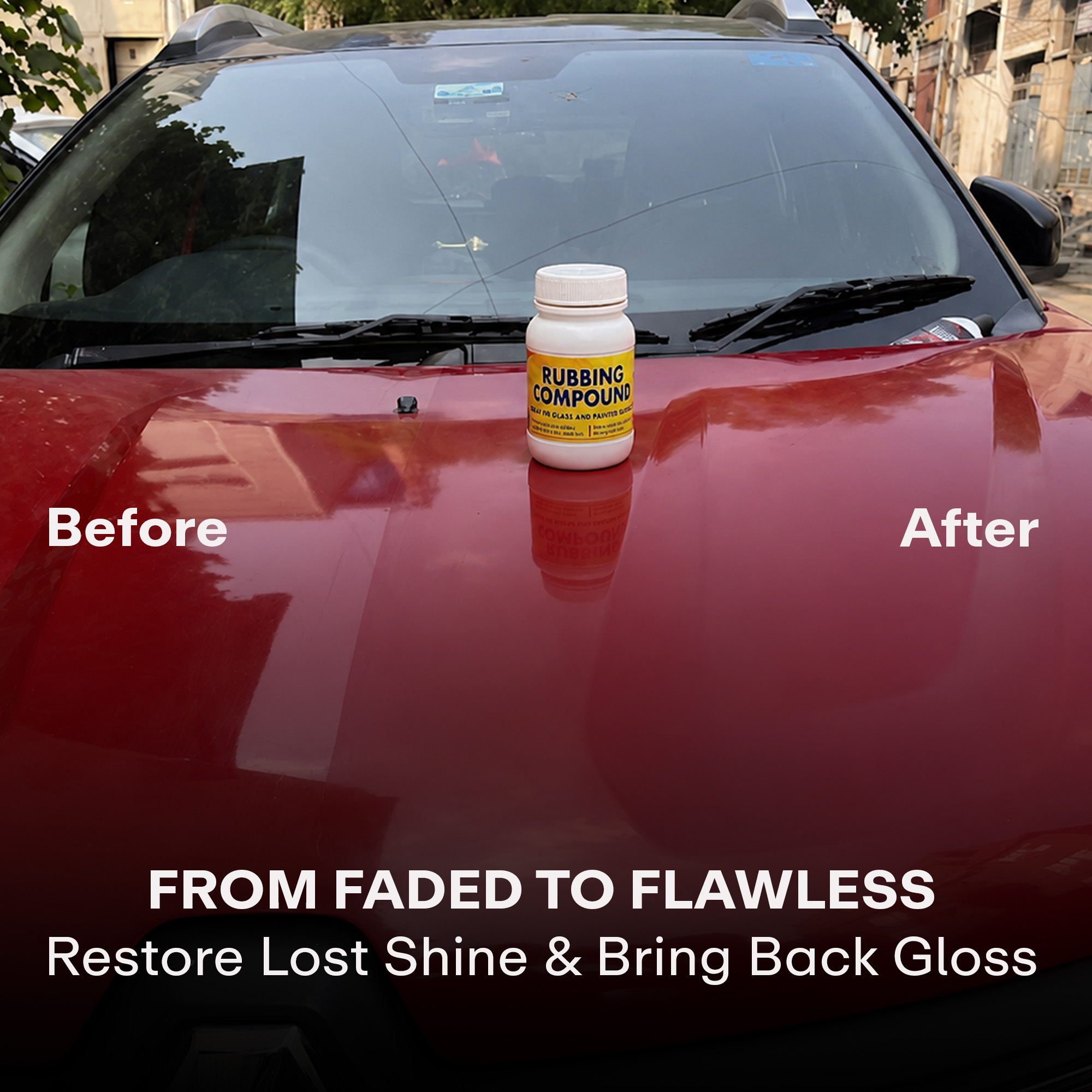 Auto Cosmic Rubbing Compound – Premium Paint Restoration & Scratch Removal Compound for Cars, Bikes, Glass & Painted Surfaces